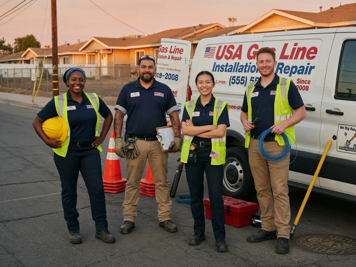 Gas Line Installation company in Lafayette, MN